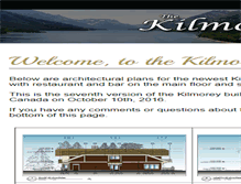 Tablet Screenshot of kilmoreylodge.com
